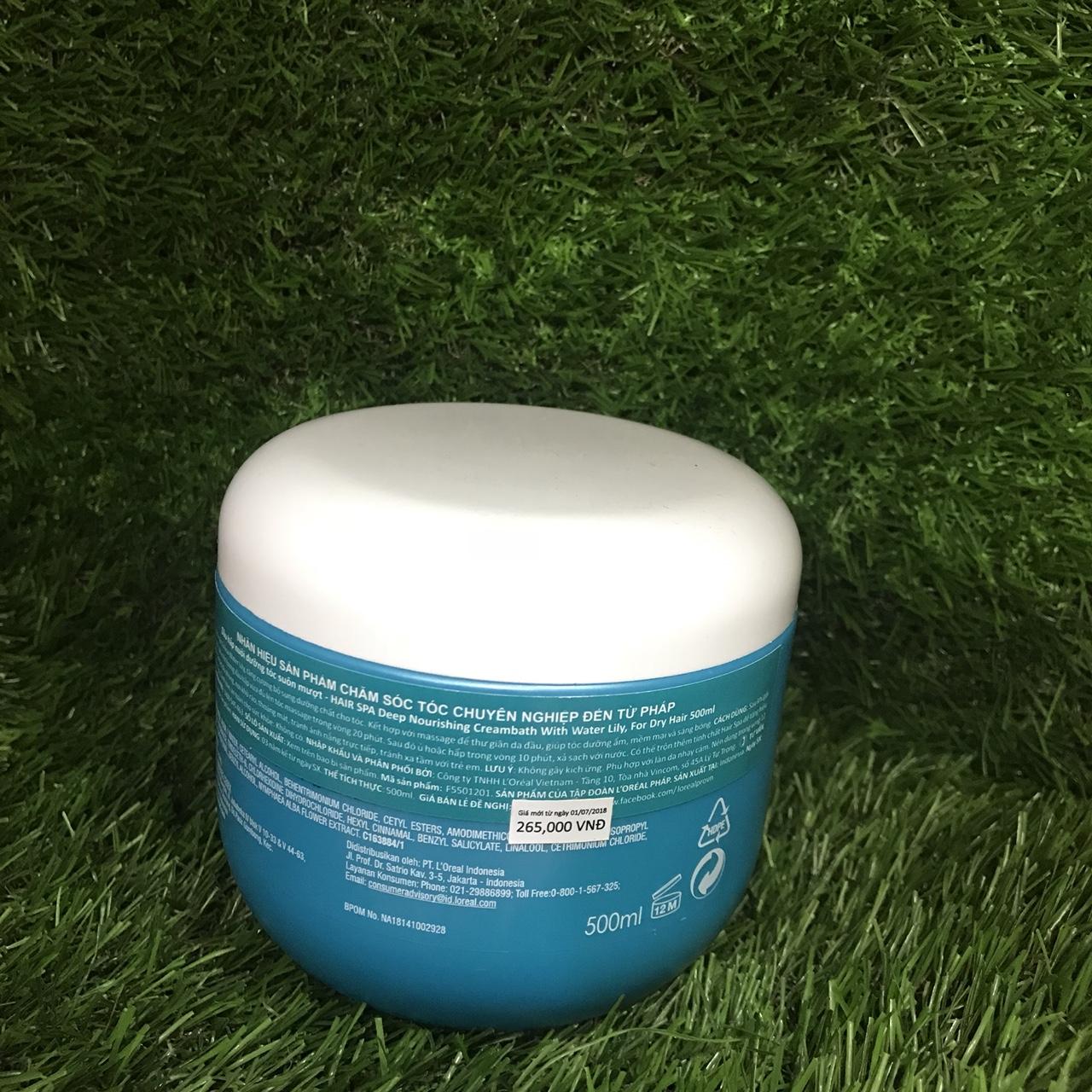 [HCM]HẤP DẦU DƯỠNG TÓC LOREAL HAIR SPA DEEP NOURISHING 500ml/1000ml