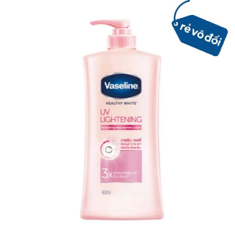 Sữa dưỡng thể trắng hồng Vasseline 600ml - Thái nhập khẩu