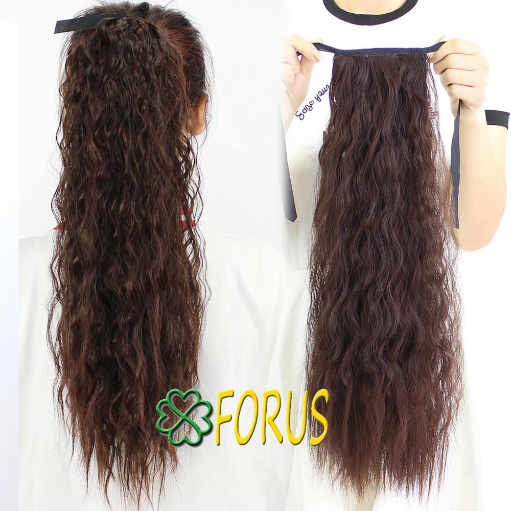 Tóc giả cột xù C168 😍FREESHIP😍 buộc tóc giả nữ, đuôi cột tóc giả nữ thời trang Sỉ 38k