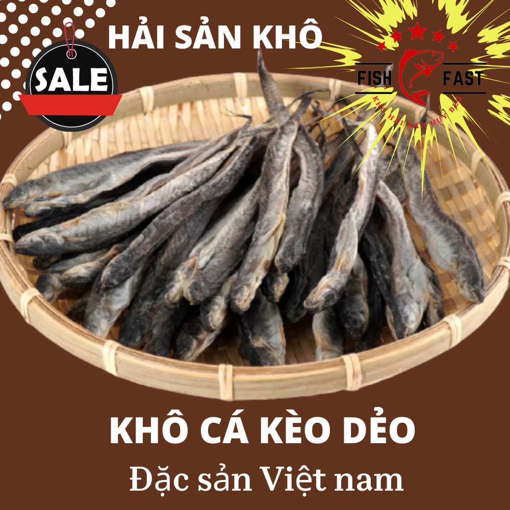 Khô cá kèo Cà Mau , khối lượng 1kg cá kèo loại 1.Đặc sản khô cá kèo chính gốc Cà Mau vị ngọt tự nhiên Mimo Foods