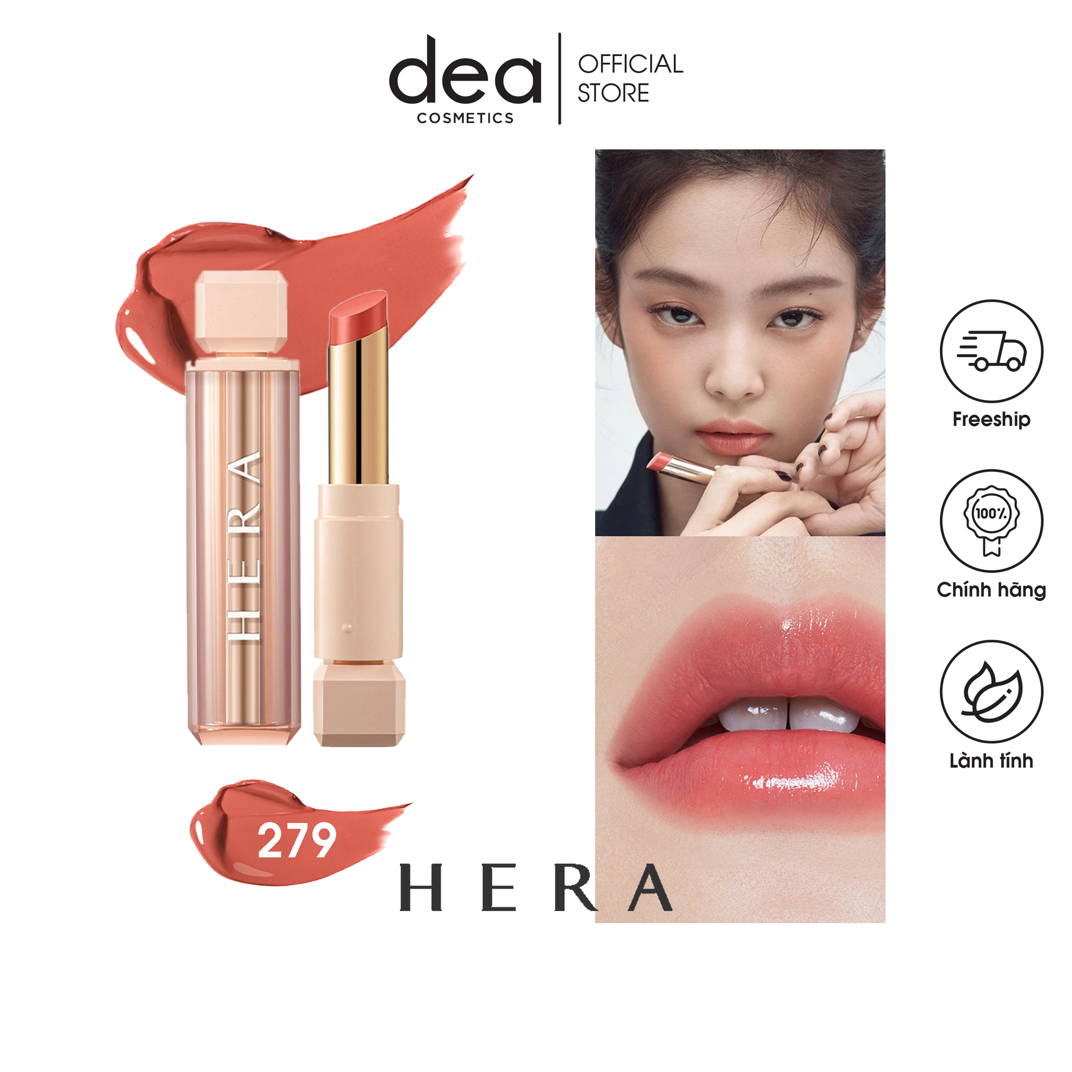 Son thỏi dưỡng Hera Sensual spicy nude balm