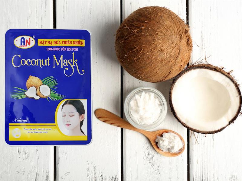 Combo 2 Hộp Mặt nạ dừa thiên nhiên