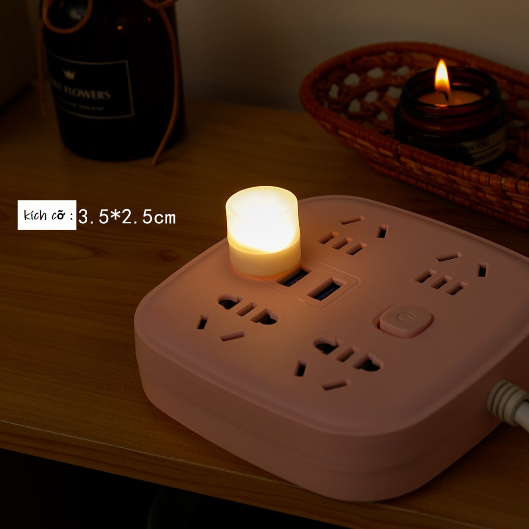 Đèn Ngủ Mini Cắm Cổng Usb Siêu Tiện Dụng