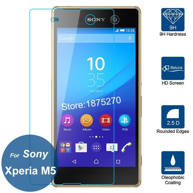 Kính Cường Lực Cho Sony Xperia M5 (Trong suốt)