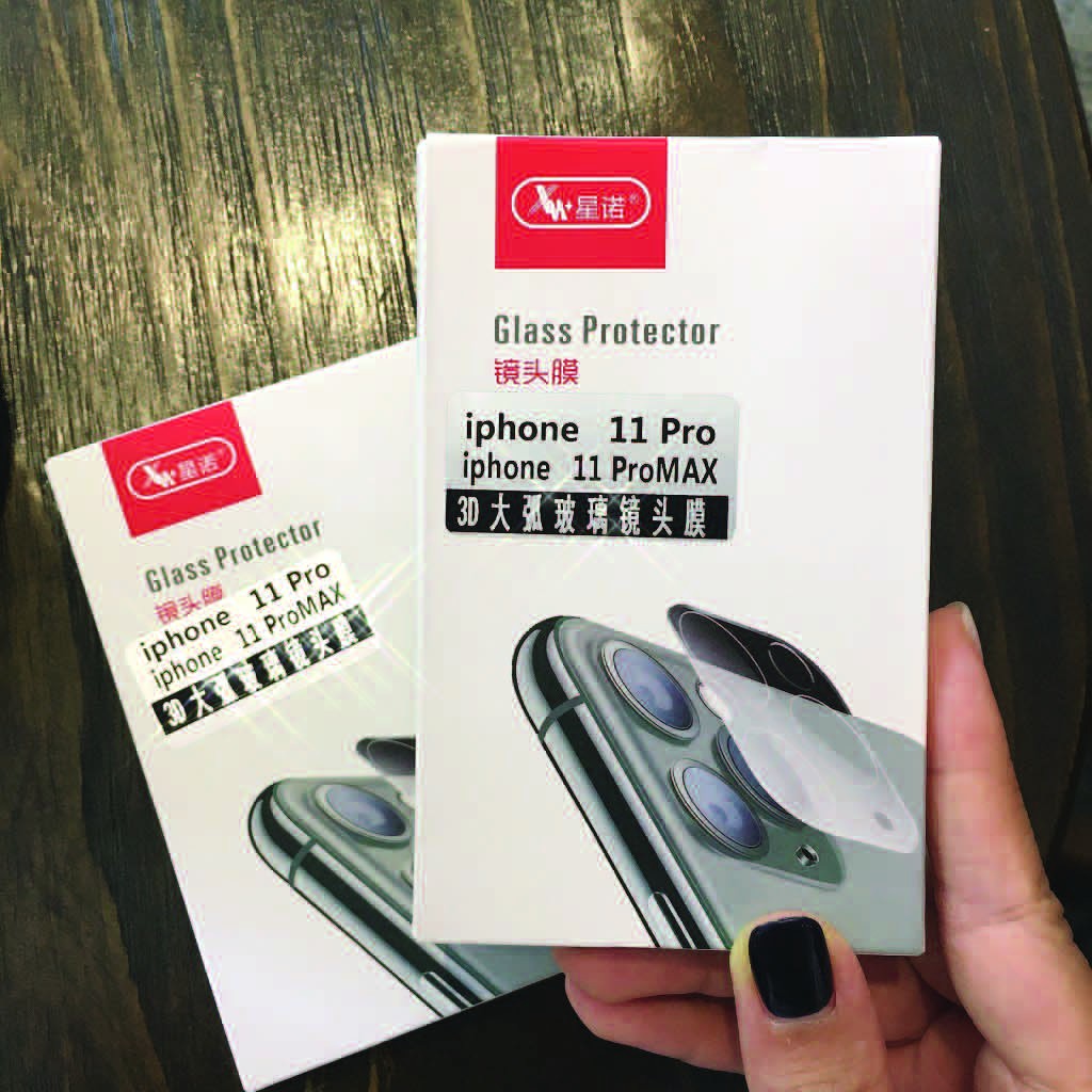 Kính Cường Lực Iphone ⚡ Kính Cường Lực Bảo Vệ Camera Iphone 11/11pro/11promax /12/12 Pro/ 12 Mini/ 12 Promax