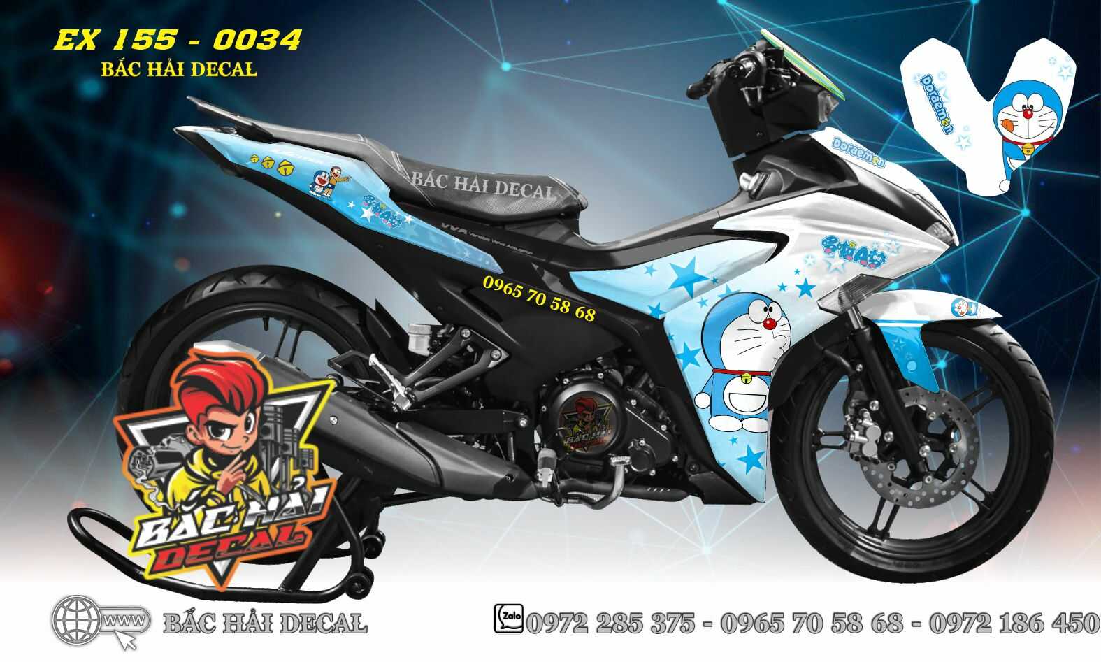 tem trum xe ex 155 doremon