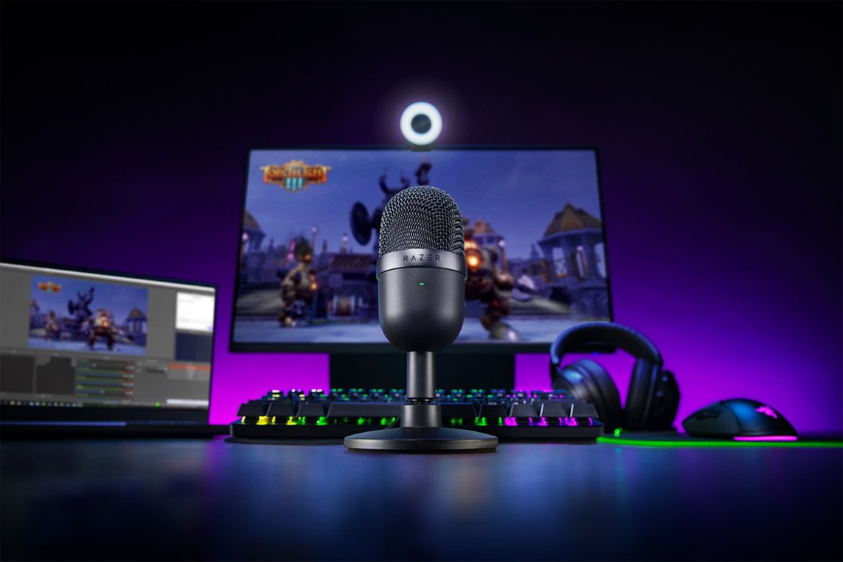 Micro Để Bàn Mini Razer Seiren usb