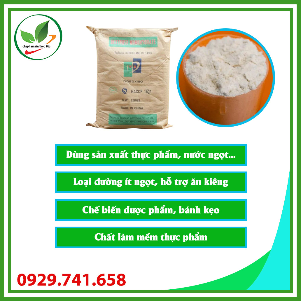 Đường DEXTROSE. Bao 1kg