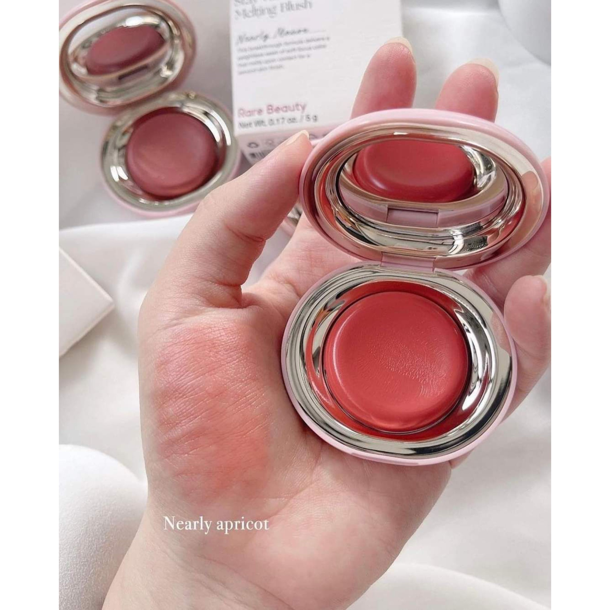 Phấn má kem Rare Beauty Stay Vulnerable Melting Cream Blush 5g