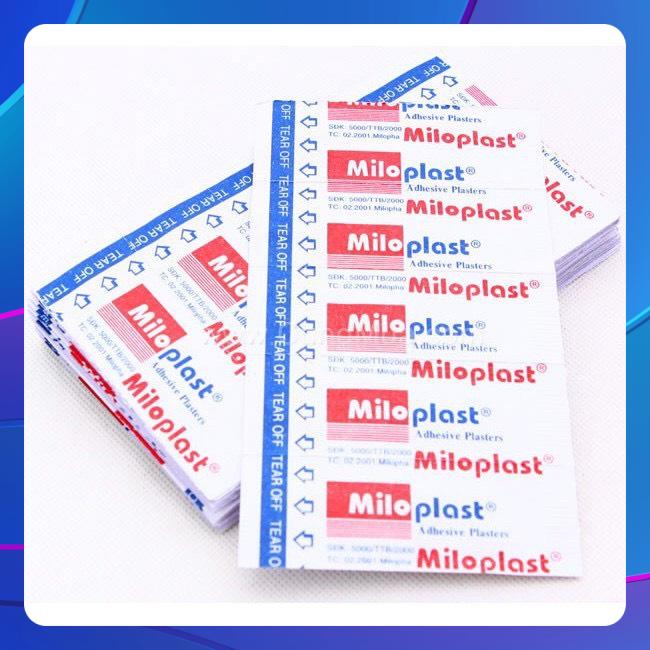 BĂNG CÁ NHÂN MILO PLASTER HỘP 100 MIẾNG