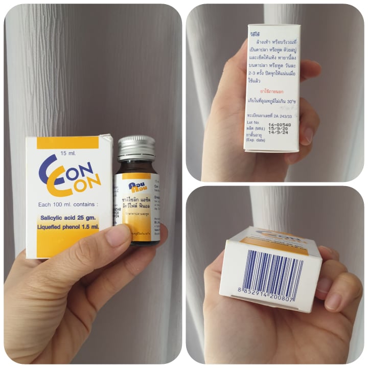 Mụn cóc, mụn cơm, nốt ruồi Của Thái