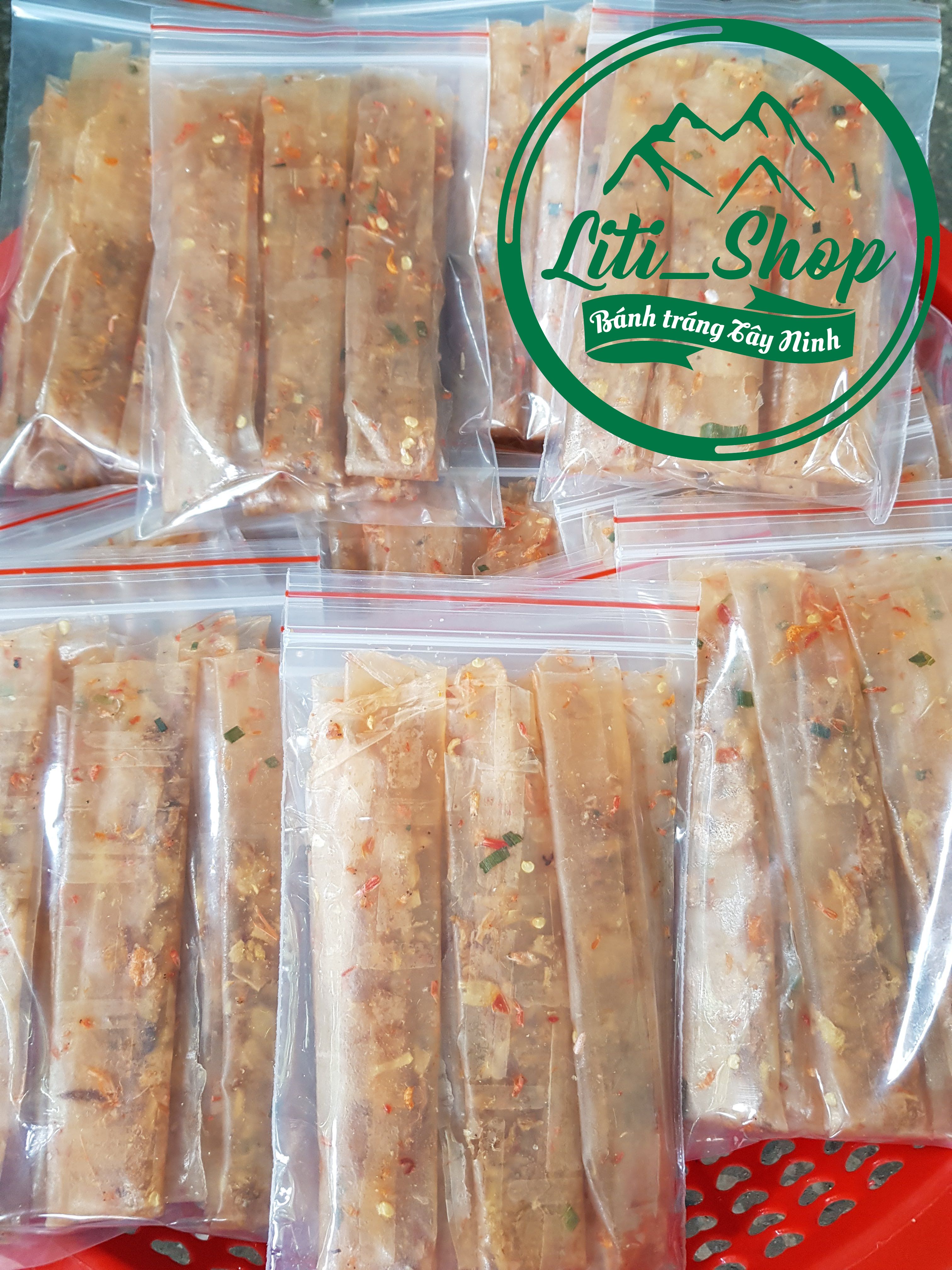 Bánh Dẻo tôm cuốn Hành phi Tây Ninh [Túi Zip]