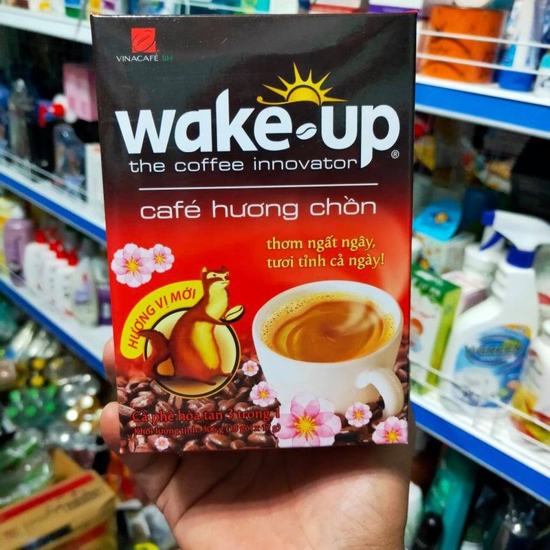 Cà Phê Wake Up Hương Chồn 18 gói x17g