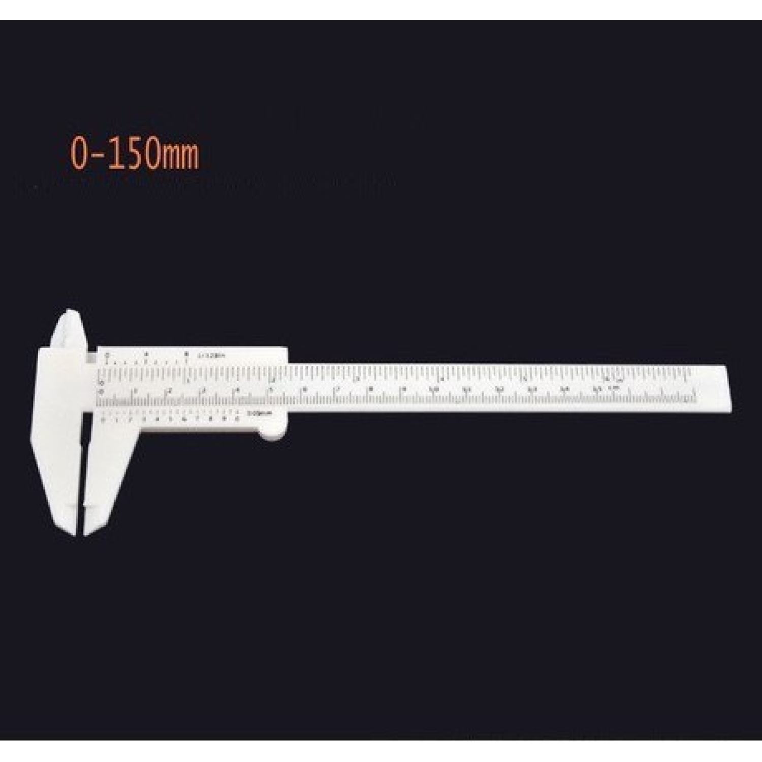Thước kẹp mỏ vịt đo chân mày phun xăm (thước chữ F)