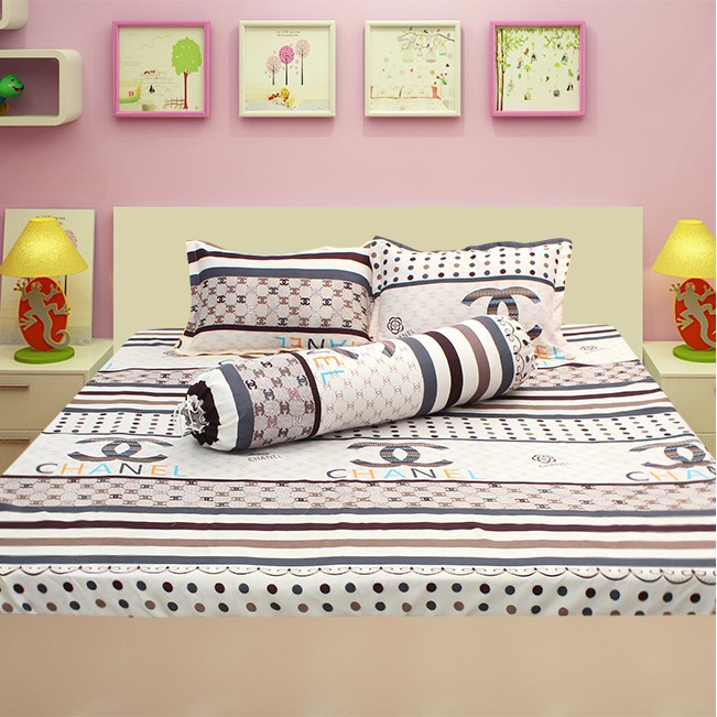 [1M6 x 2M] Bộ Chăn Ga Vỏ Gối 5 MÓn CNEL ( 1 Drap + 2 Vỏ Gối Nằm + 1 Chăn Hè + 1 Vỏ Gối Ôm )
