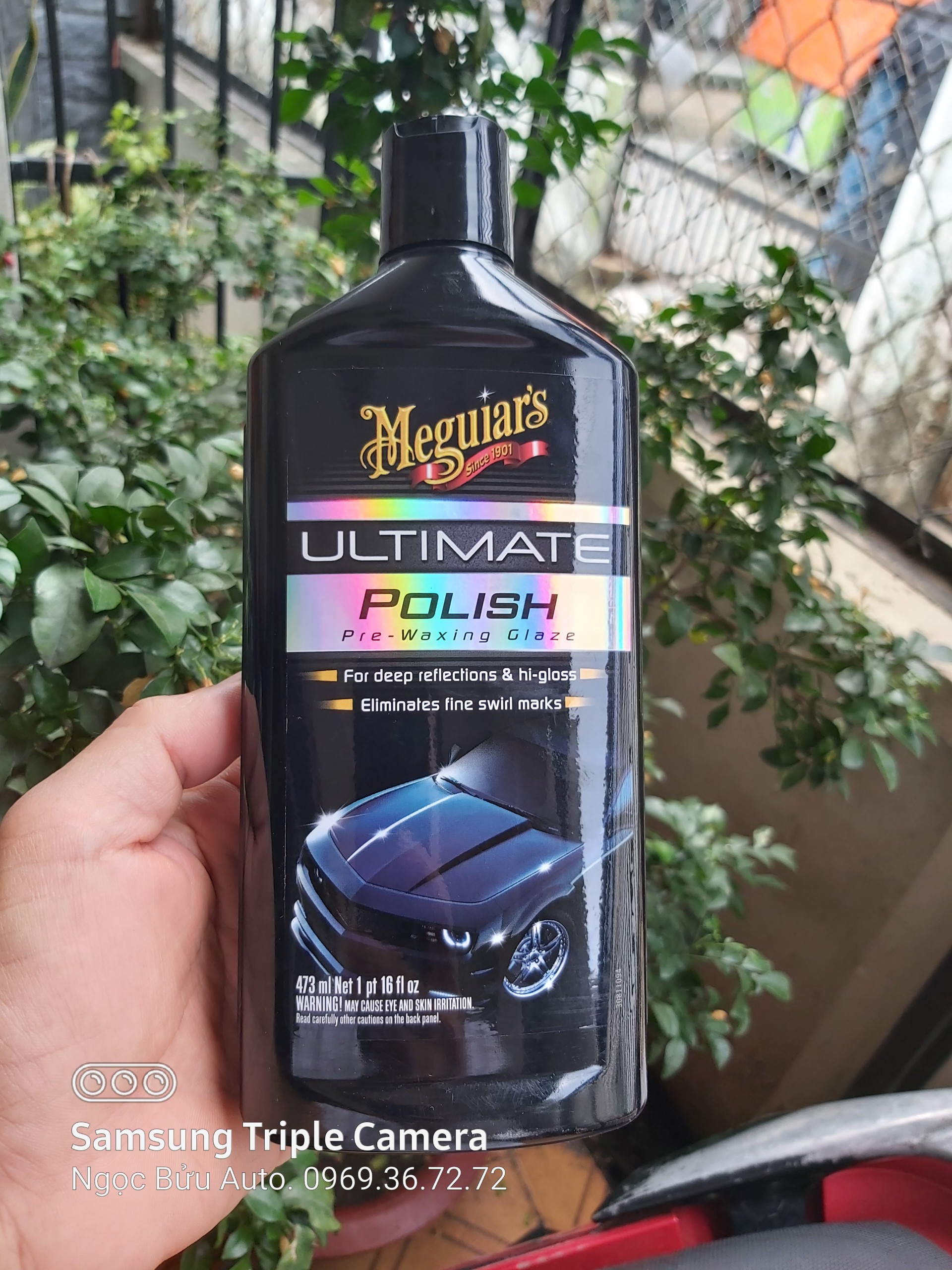 Meguiars Ultimate Polish - Xi Đánh Bóng - Bước 2