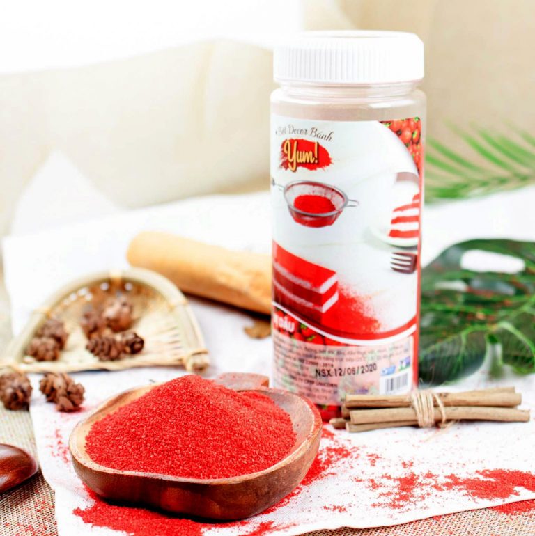 Bột decor bánh vị dâu 300gr