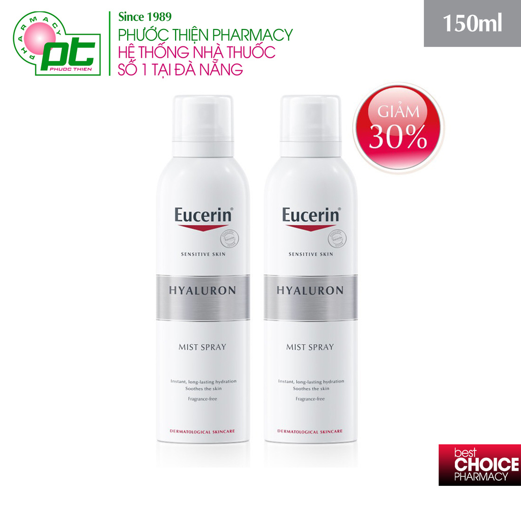 Xịt Khoáng Dưỡng Ẩm Eucerin Hyaluron Mist Spray
