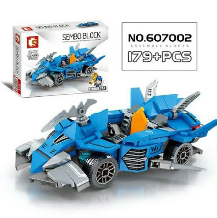 Bộ lắp ráp xếp hình Lego Sembo mô hình Siêu xe.