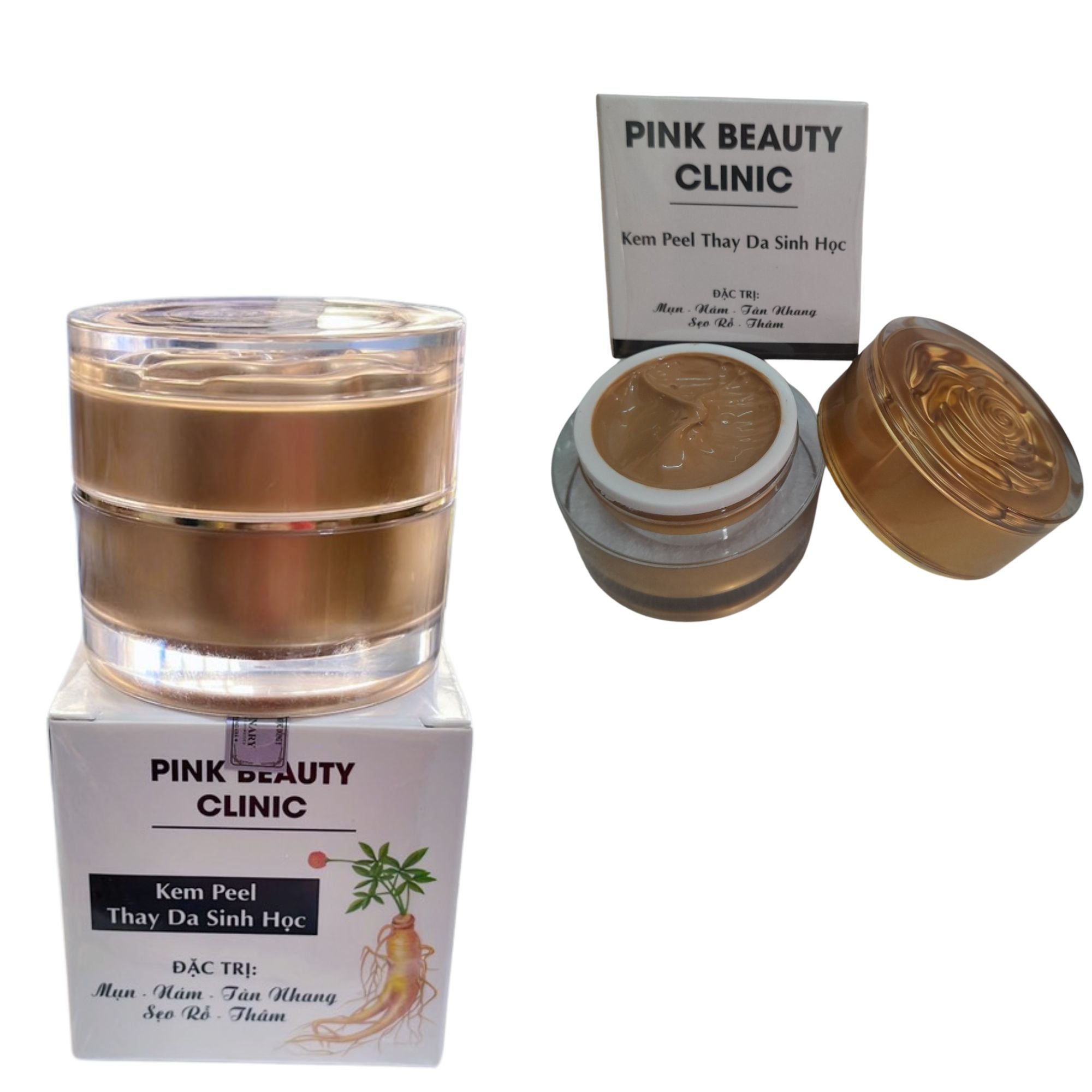 Cao Sâm lạnh với nhân sâm đỏ 36 vị 15gr sạch mụn nám mờ thâm