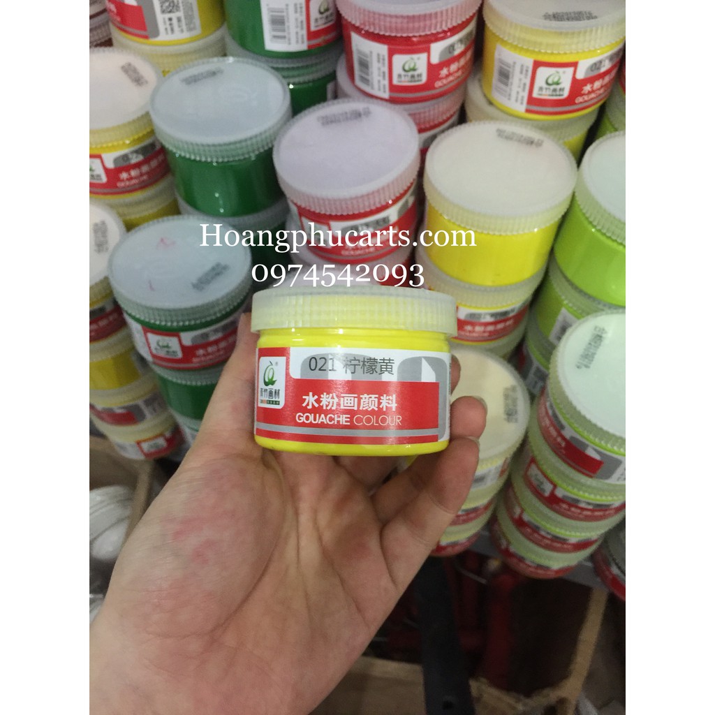 Màu Gouache color (màu wat) hộp 100ml