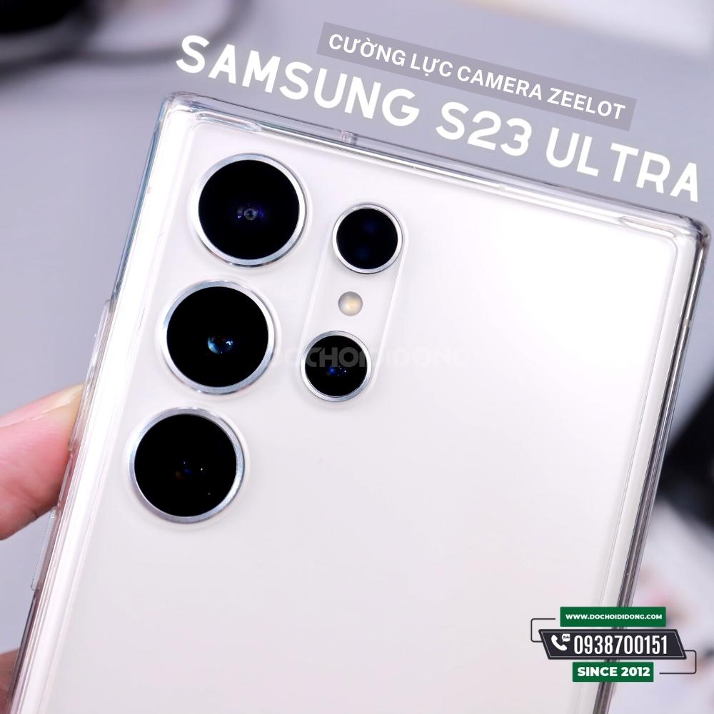 Miếng dán cường lực camera samsung s23 plus + ultra 5g zeelot