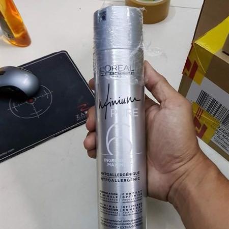 [HCM]XỊT ĐỊNH HÌNH VÀ GIỮ NẾP TÓC SIÊU CỨNG CẤP ĐỘ 6 LOREAL 300ml