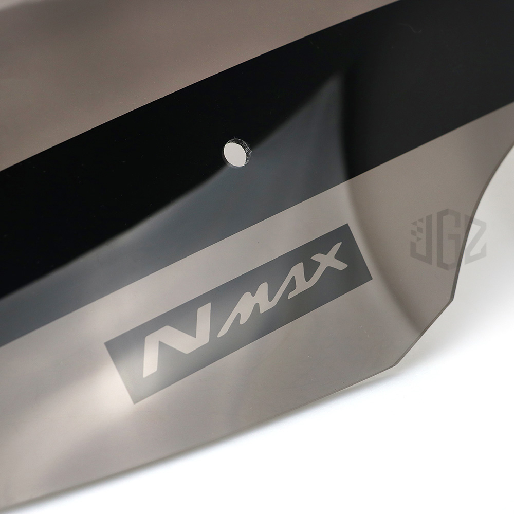 For YAMAHA NMAX155 v1 N-MAX 2013-2018 Motorcycle Windshield Acrylic Flyscreen Wind Visor Air Deflectors Smoke Clear