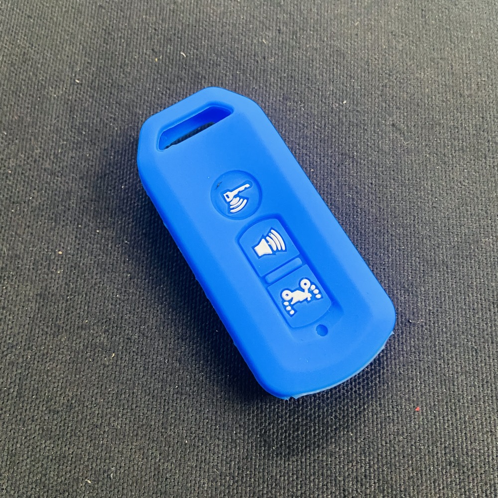 ỐP VỎ BỌC BẢO VỆ CHÌA KHÓA SMARTKEY 3 NÚT NHỰA DẺO CAO CẤP (MÀU XANH DƯƠNG)