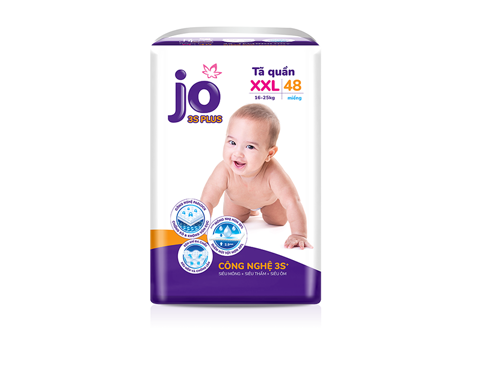 Tã quần Jo plus siêu đại size XXL48 (17kg)