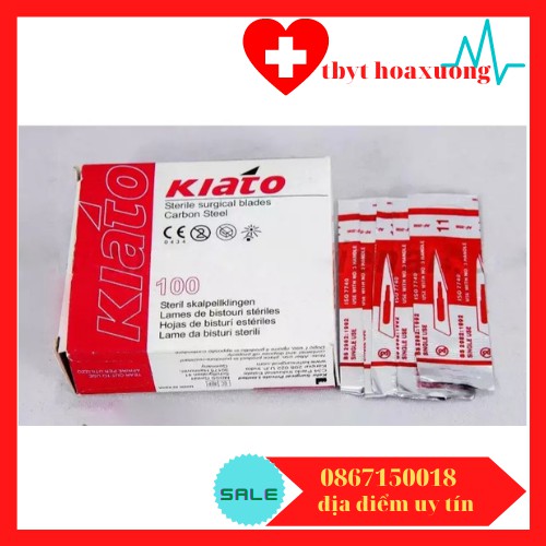 Lưỡi dao mổ,lưỡi dao khoét sáo số 11(HỘP 100)