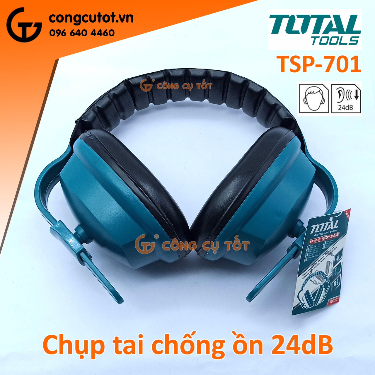 Bịt tai bảo hộ chống tiếng ồn Total TSP701