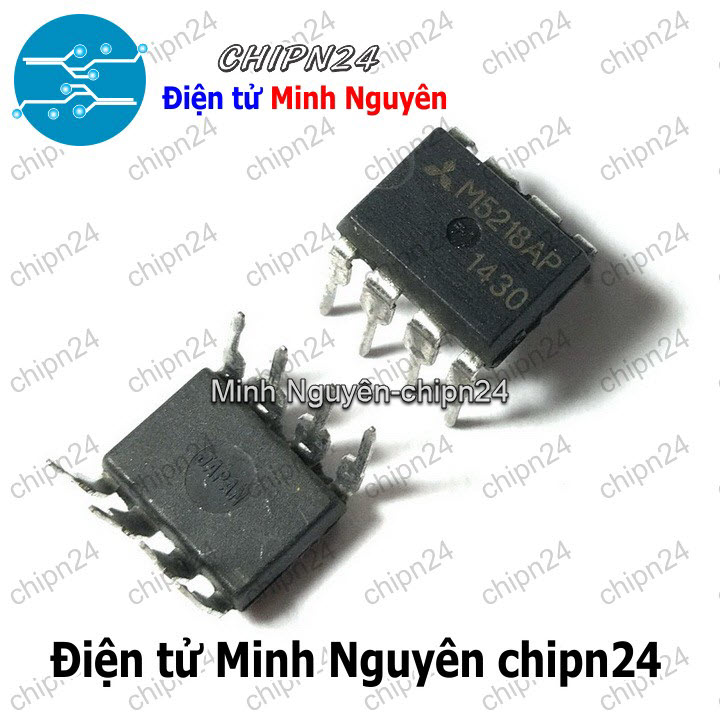 [1 con] (DIP) IC M5218 DIP-8 (M5218AP M5218A 5218A) - HH004250