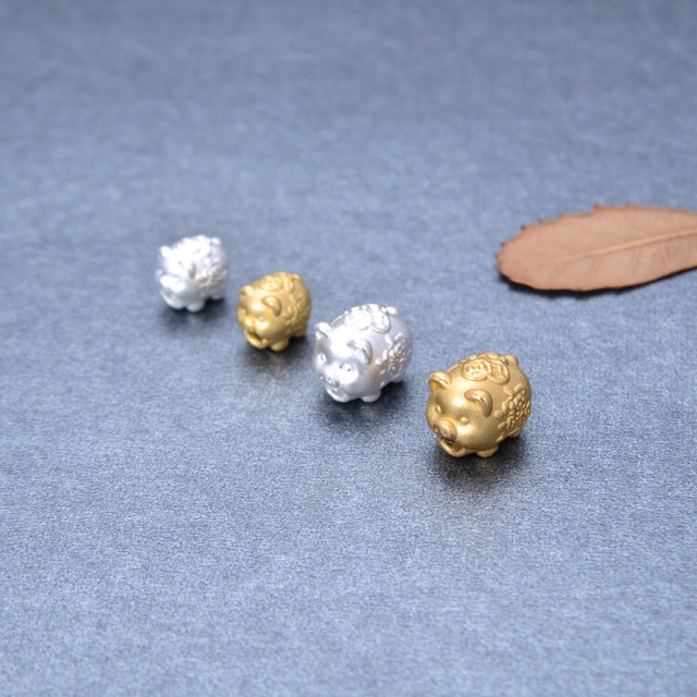[S925] Charm bạc heo thần tài - MH107