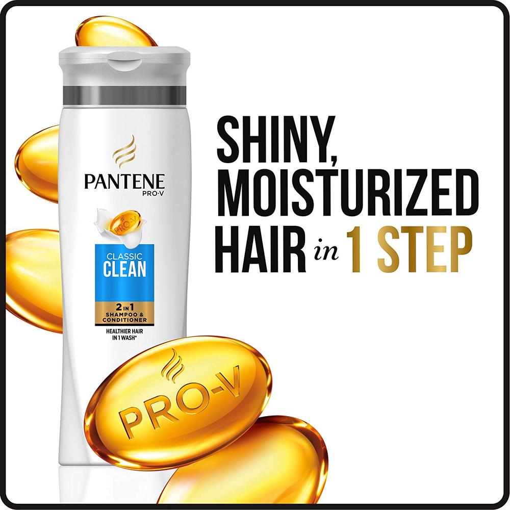 Dầu Gội & Xả Pantene Clacssic Clean 2in1 375ml