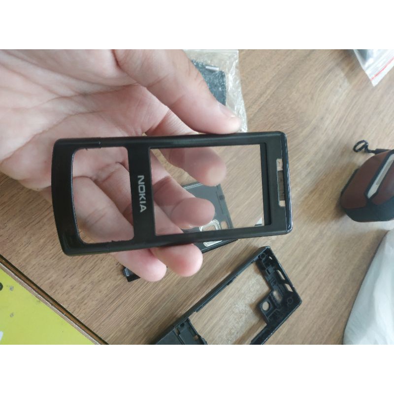 Vỏ Nokia 6500s (Slide) (trắng )