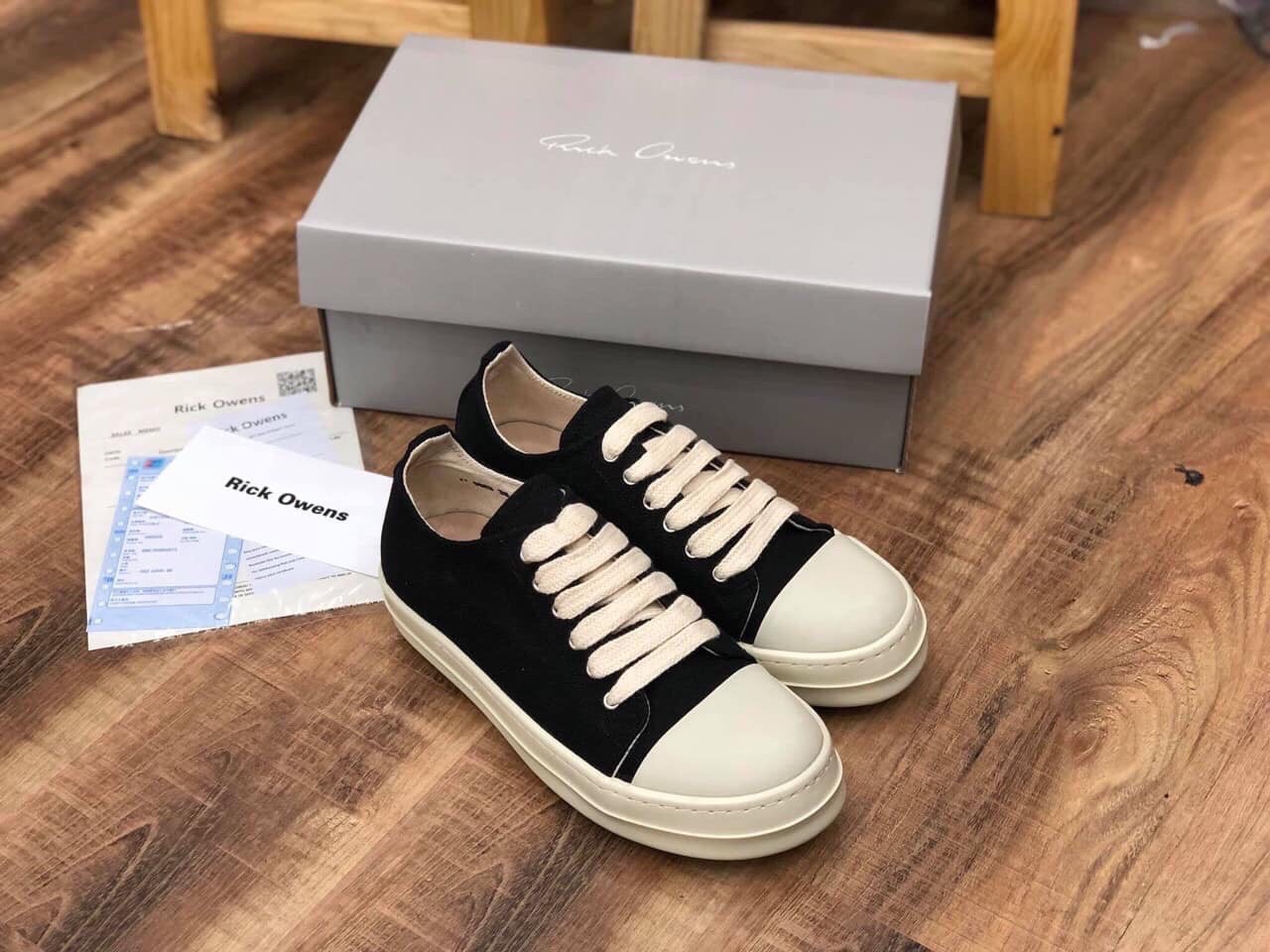 GIÀY SNEAKER RICK RO CỔ THẤP ĐẾ THƠM VANI NAM NỮ