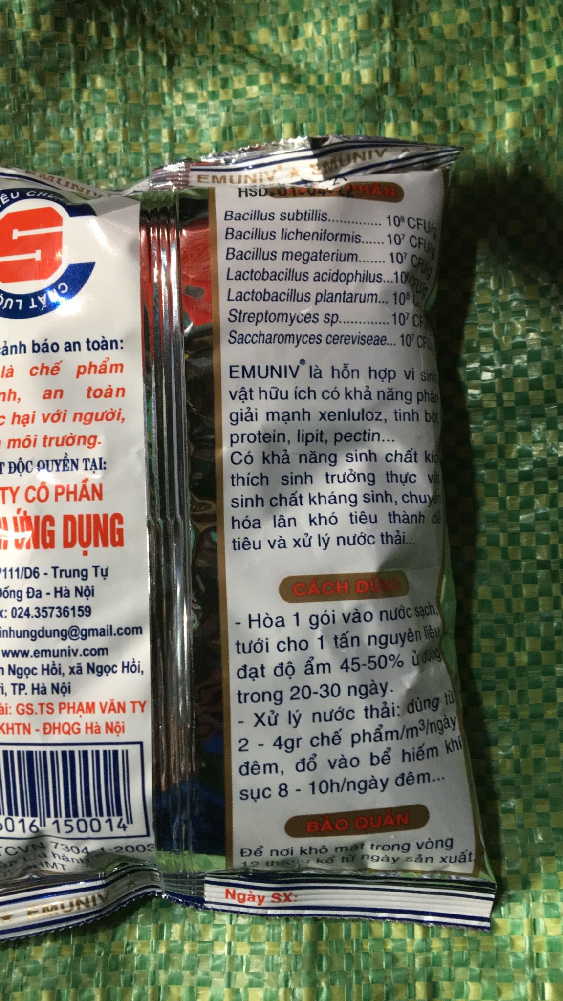 Chế Phẩm Sinh Học Emuniv gói 200gr