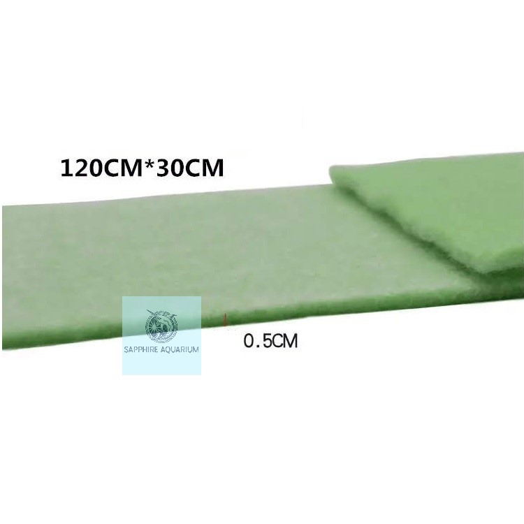 Bông lọc xanh 120x30cm