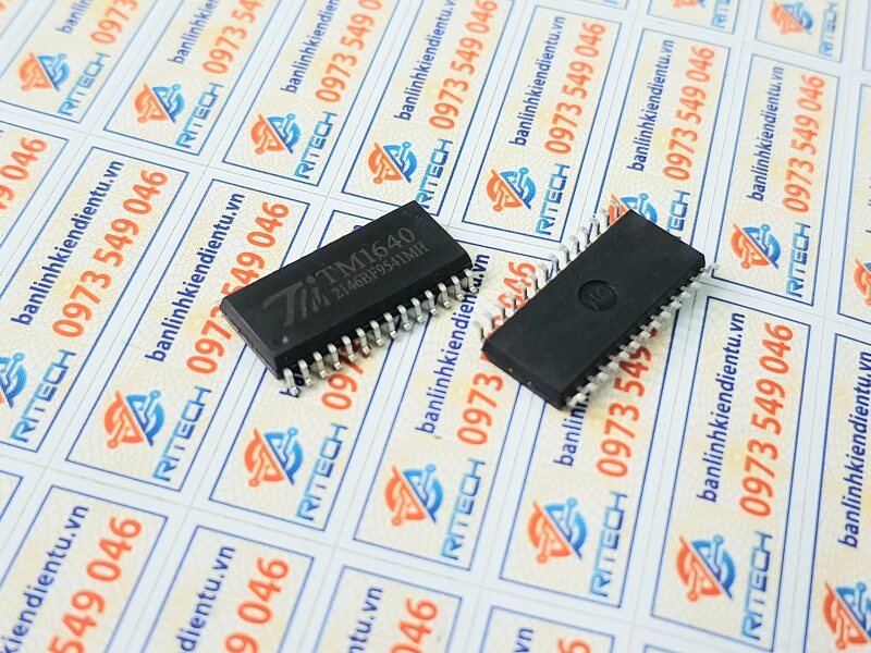 [Combo 5 chiếc] TM1640 IC Điều Khiển LED SOP-28