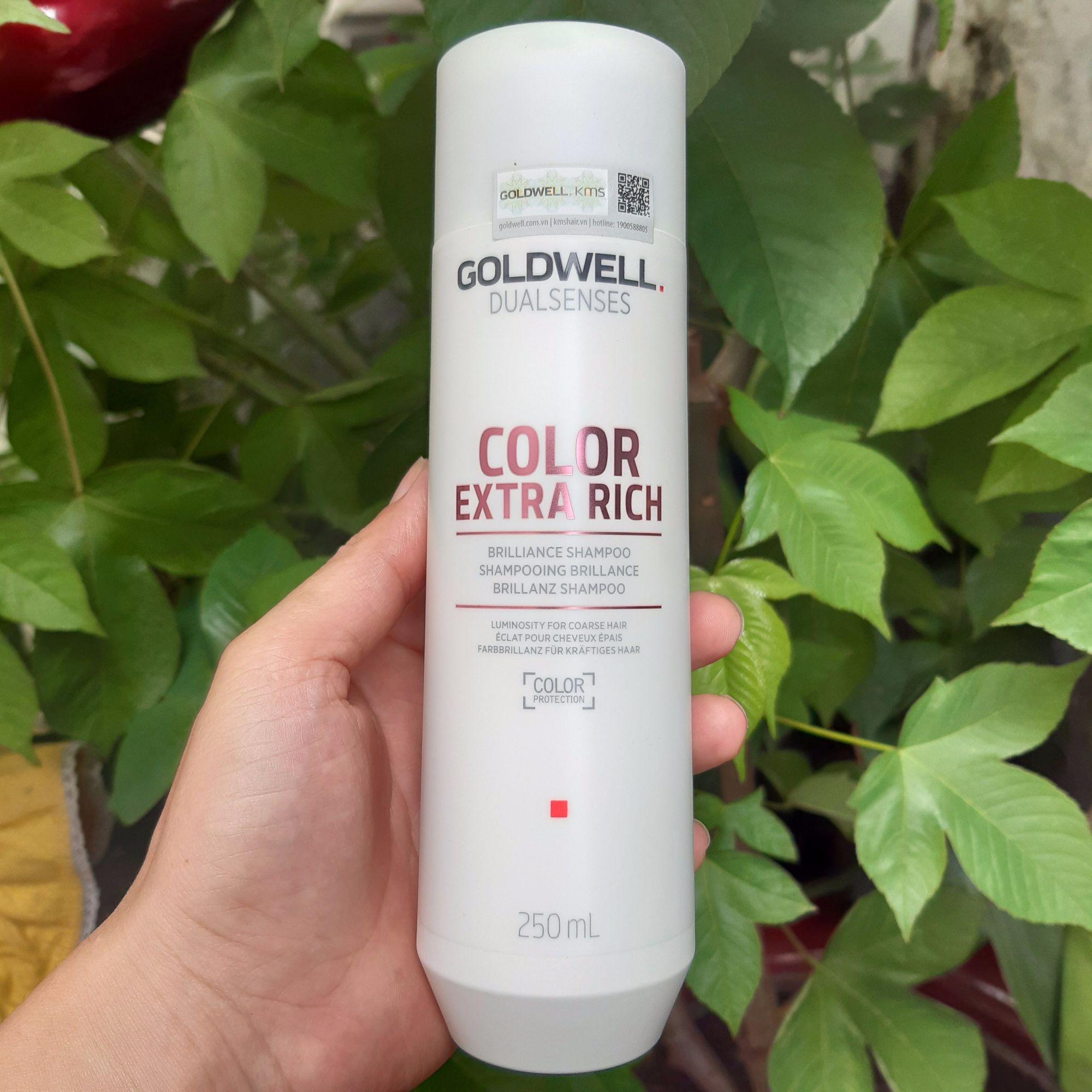 Dầu gội dưỡng màu tóc nhuộm goldwell 250ml