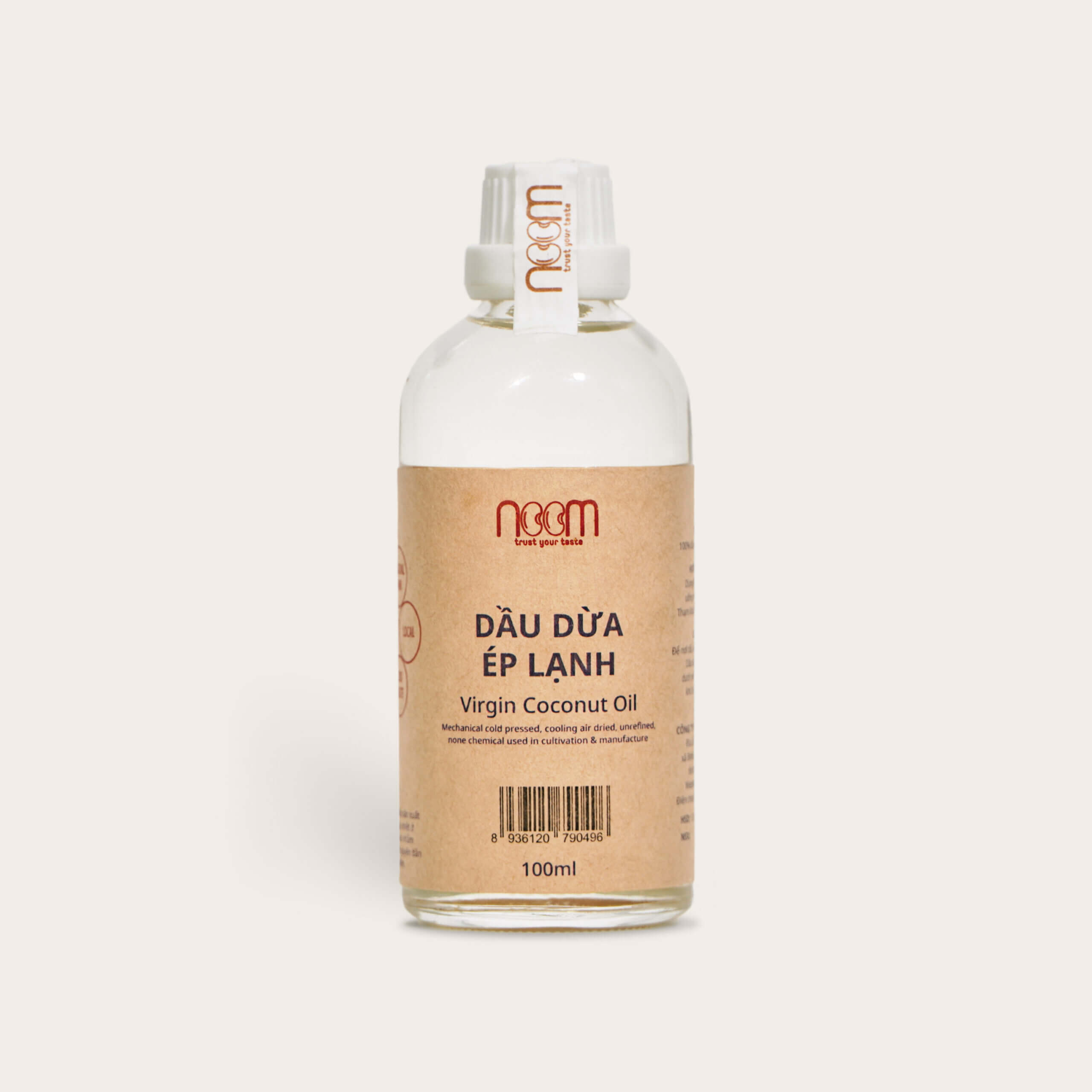 DẦU DỪA ÉP LẠNH NOOM