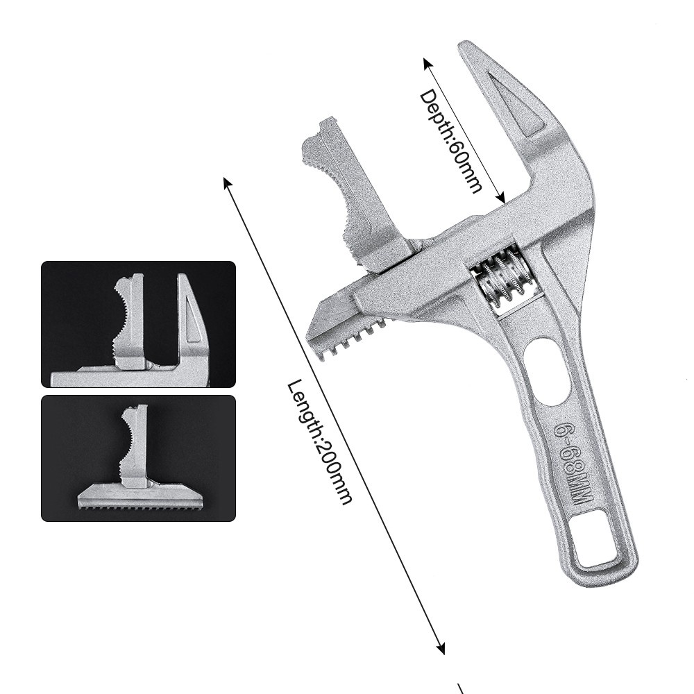 Mỏ lết đa năng vặn mở ống nước 12 inch - 300mm