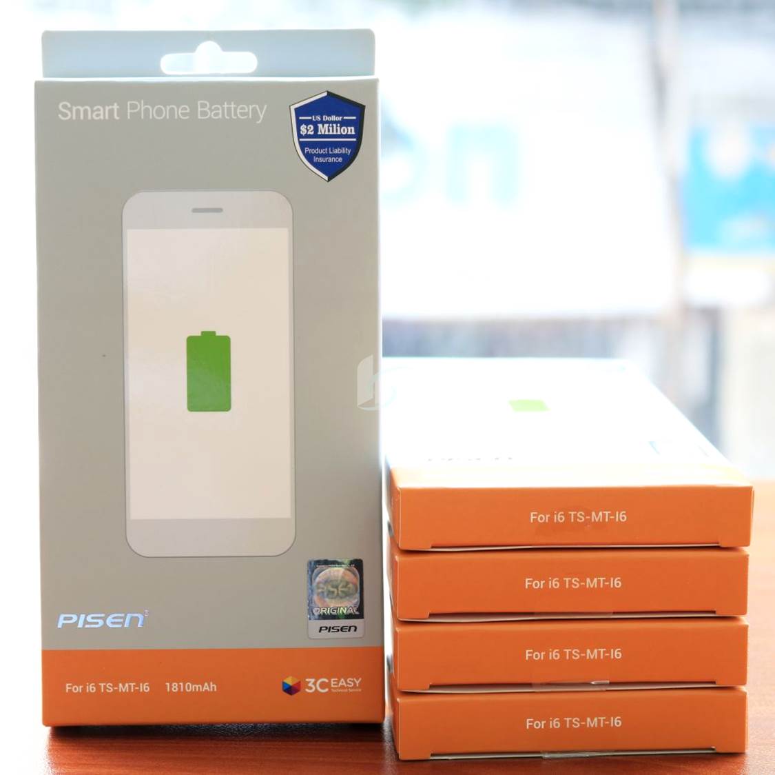 Pin Pisen cho Iphone 6 1810mAh chuẩn 3C Easy certificate