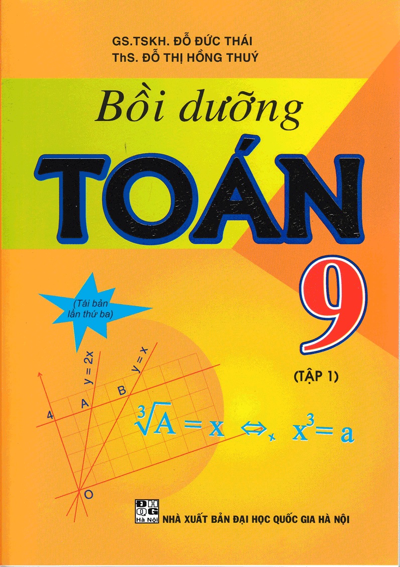 Bồi Dưỡng Toán 9 (Tập 1 + Tập 2)