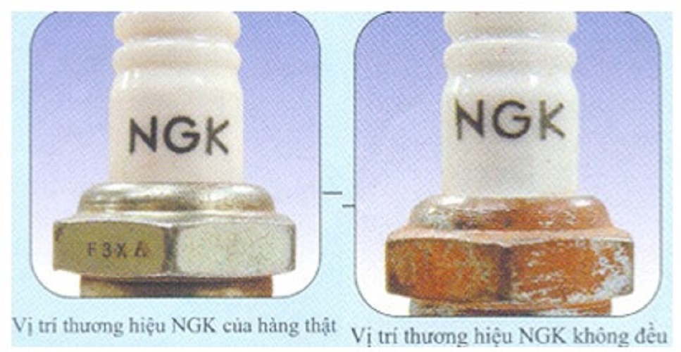 Bugi NGK Chân Ngắn Cho Xe Máy