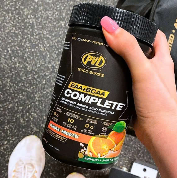 PVL EAA BCAA Complete 30 lần dùng giúp phục hồi và phát triển cơ bắp