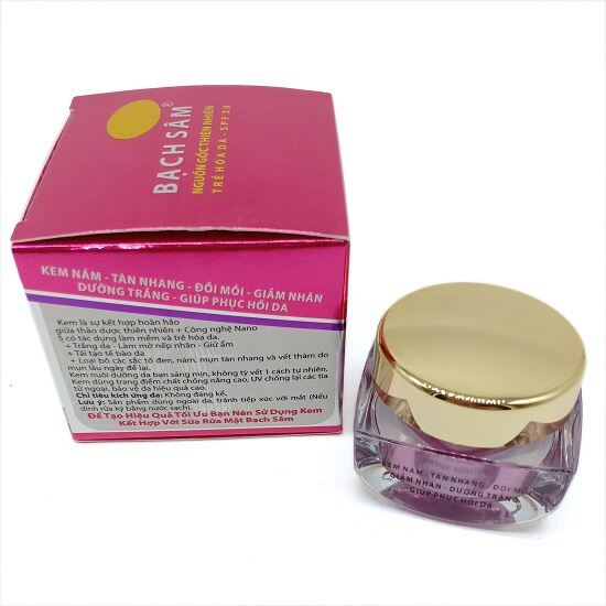 [HCM]Kem Nám - Tàn Nhang - Đồi Mồi Bạch Sâm 18g