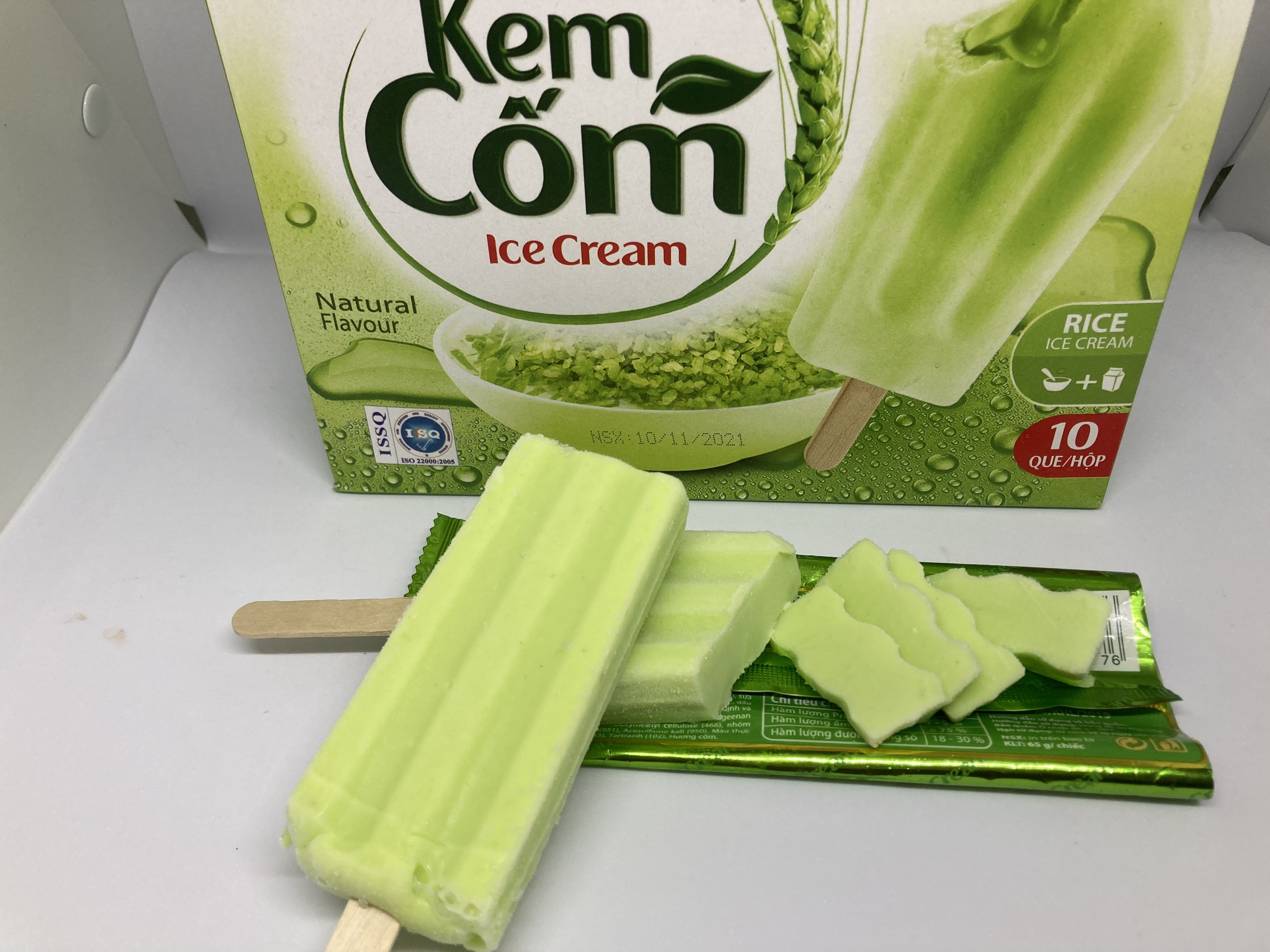 Kem Cốm Ngon - 7k/chiếc - Ship hỏa tốc nội thành Hà Nội