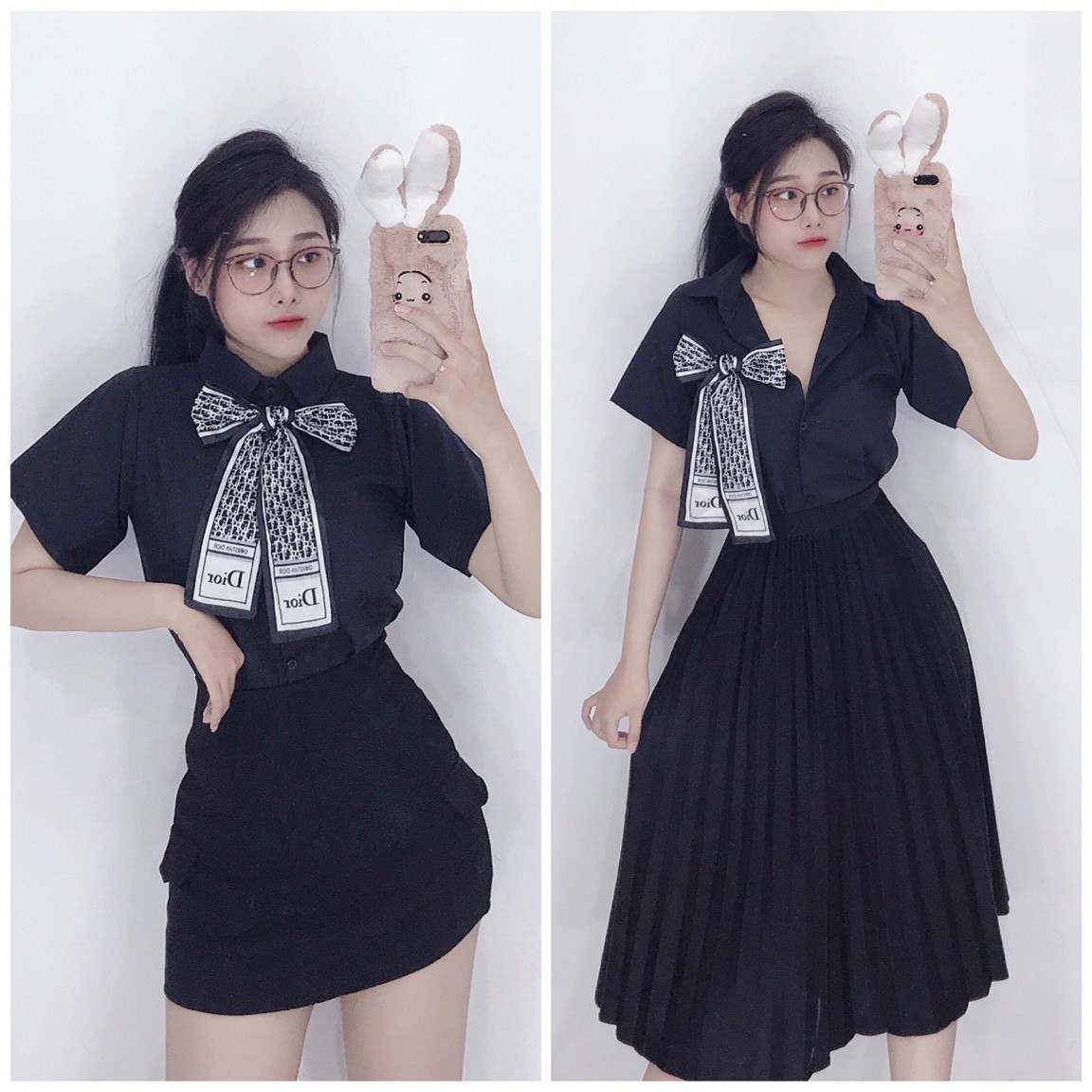 ÁO SƠ MI NƠ TAY NGẮN, THUẬN NGUYỄN
